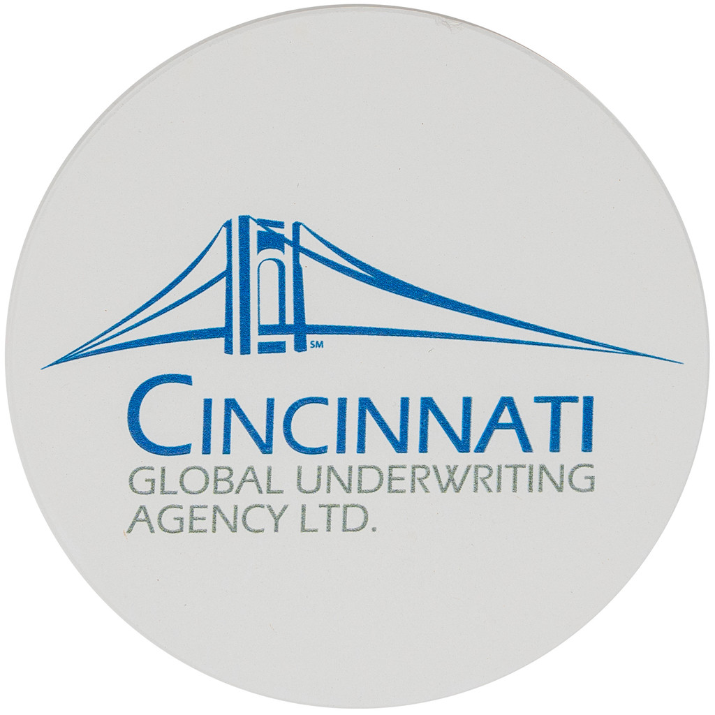 Round Ceramic Coaster – Single