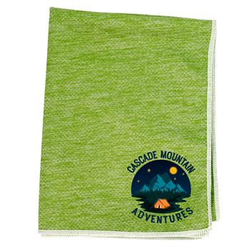 Heather Microfiber Quick Dry Sports Towel - 32" x 12"