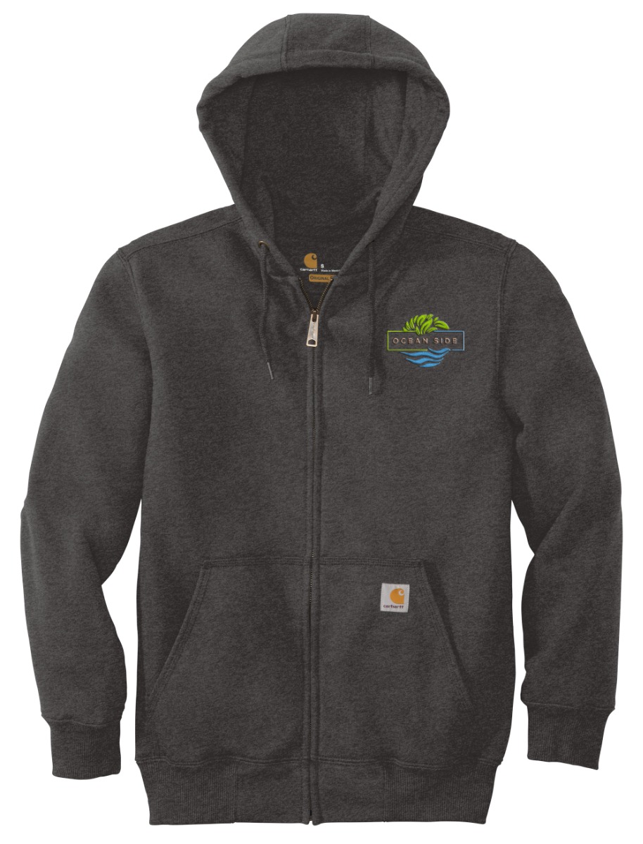 Carhartt® Rain Defender Paxton Heavyweight Hooded Zip-Front Sweatshirt image