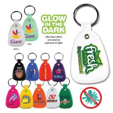 Antimicrobial Glow-in-the-Dark Key Tag