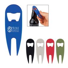 Stainless Steel Divot Tool With Bottle Opener