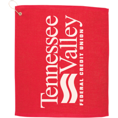 Hemmed Golf Towel with Grommet & Hook