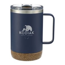 14 oz. Copper Vacuum Insulated Camp Mug with Cork Bottom