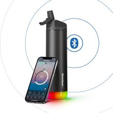 HidrateSpark Steel Bottle with Straw Lid with App - 21 oz.