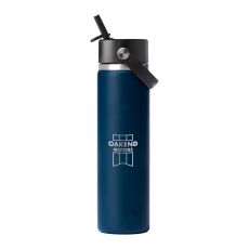 Hydro Flask Wide Mouth Bottle with Flex Straw Cap - 24 oz.