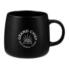 Matte Ceramic Mug with Glossy Interior - 15 oz.