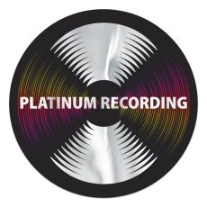Full-Color Chrome Poly Sticker - 3”