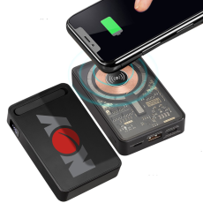 Transparent MagSafe USB-C Wireless Power Bank
