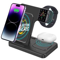 Full Color 15W 3-in-1 Wireless Charger & Stand  