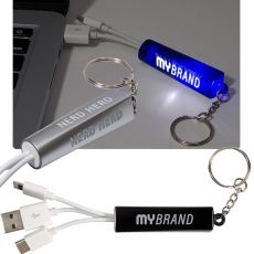 Light-Up Duo USB Charging Cable