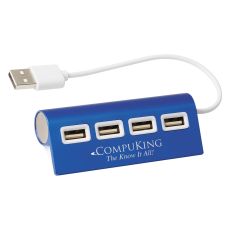 Aluminum 4-Port High Speed USB Hub