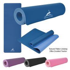 Two-Tone Hypoallergenic Double Layer Yoga Mat - 71