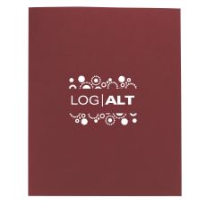 Linen Folder with Inside Pockets 11-3/4