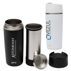 Përka® Macchiato Double Wall Coffee/Tea Press Mug - 12 oz.
