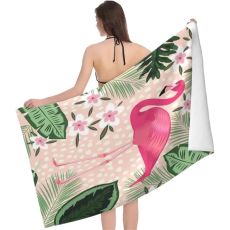 Full-Color Pattern Poly/Cotton Beach Towel – 30” x 60”