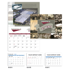Small Quantity Custom Calendar - Stapled