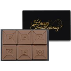 Chocolate Squares in Gift Box - 6 ct.