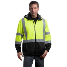 CornerStone® ANSI 107 Class 3 Safety Windbreaker Jacket - Unisex