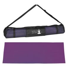 PVC Yoga Mat with Nylon Mesh Carry Bag - 68