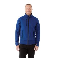 Men's Textured Hybrid Knit Full Zip Jacket