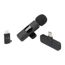 Hands-Free Wireless Microphone with Clip