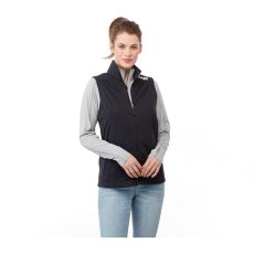 Ladies Polyester Brushed Knit Lightweight Vest