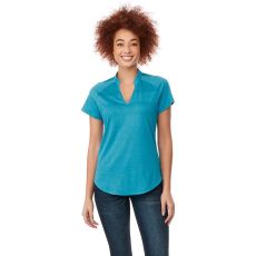 Elevate Cross Dyed Performance Polo Shirt - Women