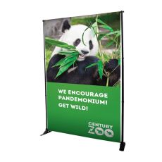 Polyester Banner on Expandable Display Kit - 6'
