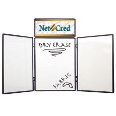 Dual Side Presentation Board with Header - 4'