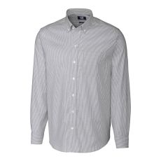 Cutter & Buck® Oxford Stripe Big & Tall Long-Sleeve Dress Shirt - Men