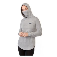 Elevate Eco-Friendly Hoody with Built-In Neck Gaiter - Women