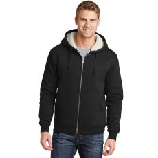 CornerStone ® Heavyweight Sherpa-Lined Hooded Fleece Jacket. CS625