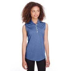Puma® Golf Rotation Stripe Sleeveless Polo Shirt - Women