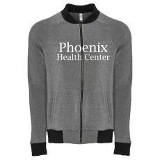 Next Level® Heathered Fleece PCH Bomber Jacket - Unisex