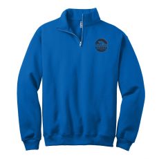 Jerzees Adult NuBlend® Quarter-Zip Cadet Collar Sweatshirt 
