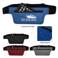 Slim Heathered Elastic Fitness Belt