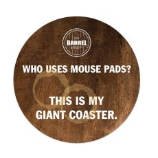 Round Hard Surface Mouse Pad - 7 1/2