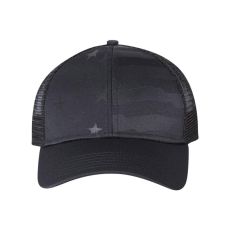 Outdoor Cap® Debossed Stars and Stripes Mesh Back Cap