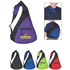 Two-Tone Sling Backpack