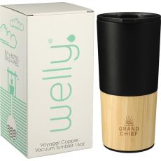 Welly® Copper Vacuum Tumbler with Gift Box - 16 oz.
