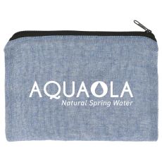 Recycled Cotton Travel Pouch - 5 3/4