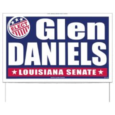 18 pt. Poster Board 2-Sided Yard Sign - 14 1/12