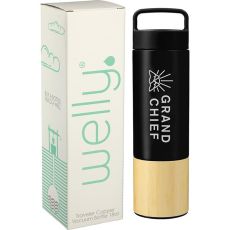 Welly® Traveler Copper Vacuum Bottle with Gift Box - 18 oz.