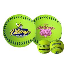Wilson® Official Synthetic Optic Yellow Softball - 12