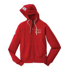  Roots73 Fleece Full Zip-Up Hooded Sweatshirt - Women