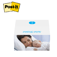 Post-it®  Note Half Cube - 3 3/8