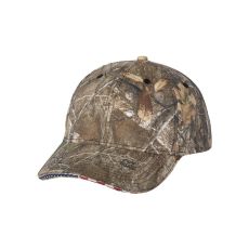 Outdoor Cap® American Flag Sandwich Camo Cap