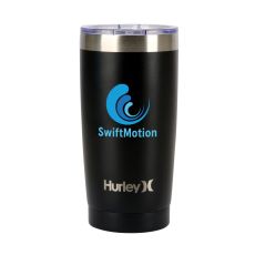 Hurley® Double Wall Stainless Steel Travel Tumbler – 20 oz.