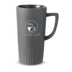 20 oz. Ribbed Base Ceramic Mug