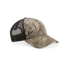 Outdoor Cap® Camo Mesh Back Flag Undervisor Cap